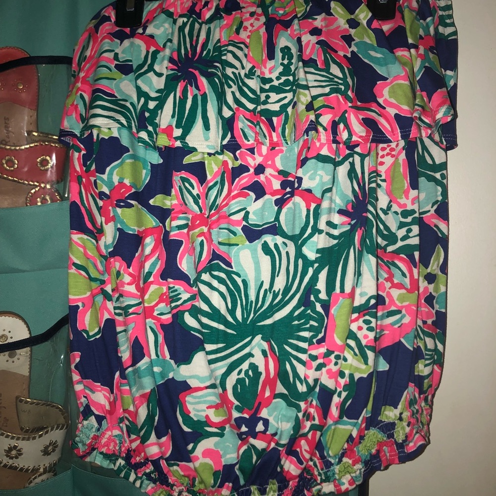 Lilly Pulitzer tube top